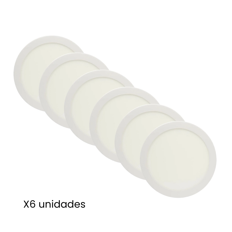 PLAFON LED REDONDO DE APLICAR 18W SICA X6UN